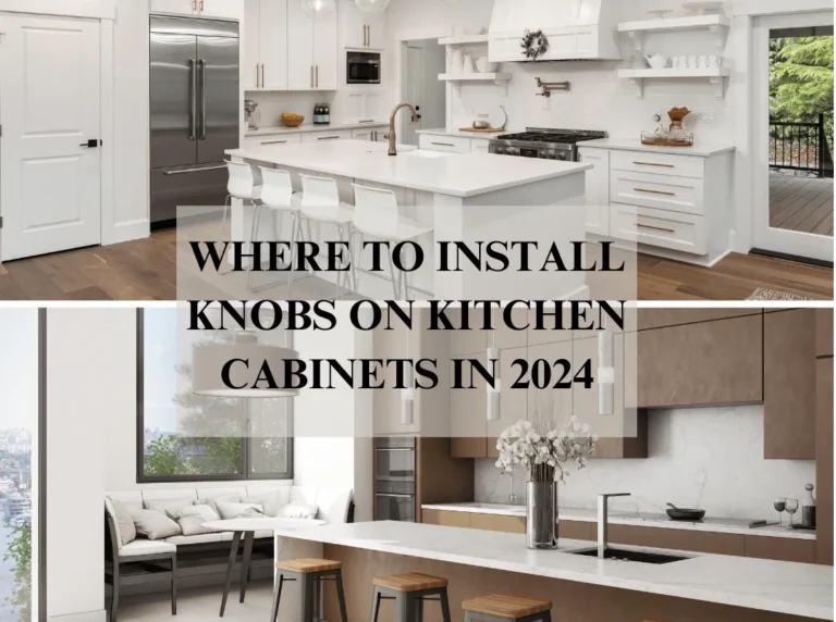 Where To Install Knobs On Kitchen Cabinets In 2024